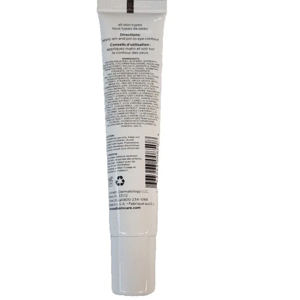Dr Brandt Eye Cream Wrinkles Dark Circles Puffiness All Skin Types Full Sz Tube